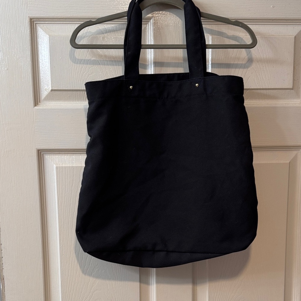 Victoria Secret Black and Pink Hello Graphic Tote Bag Like New - Picture 4 of 6